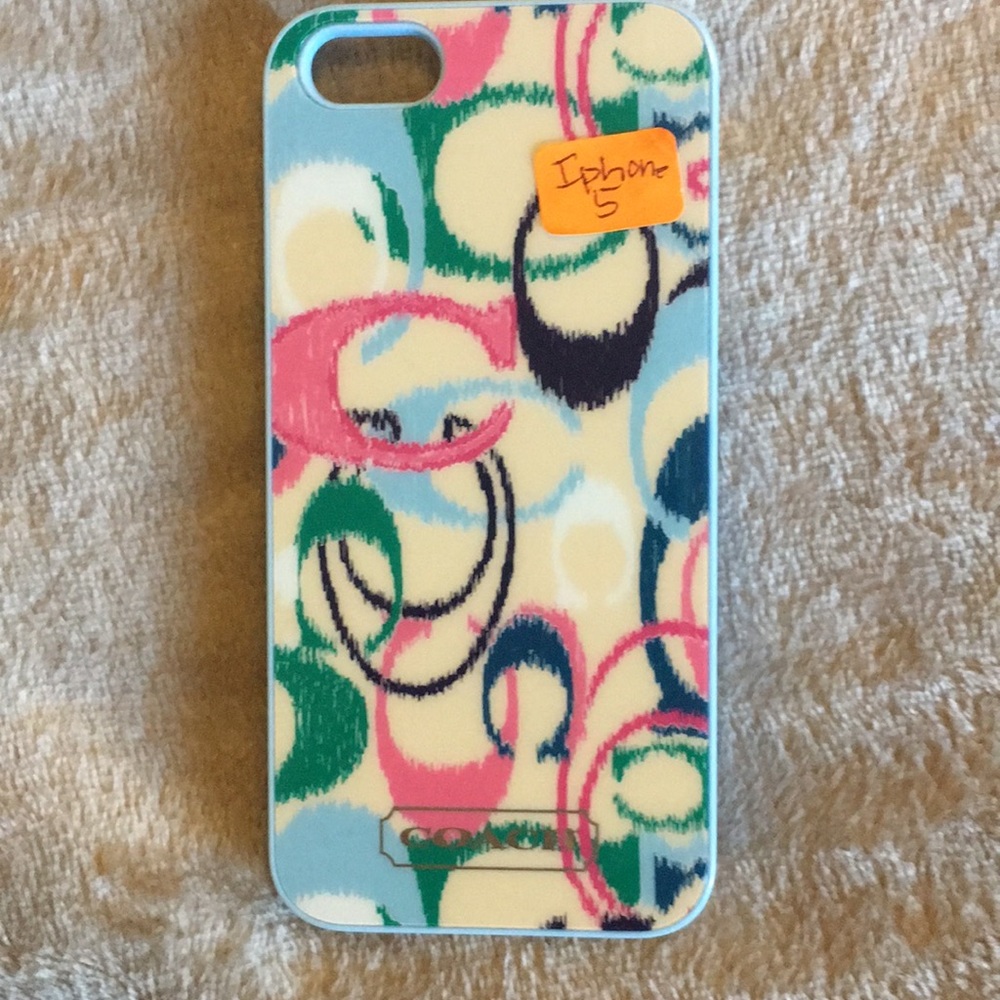 Coach iPhone 5 case